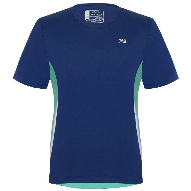 Laufoutlet - SAVO Laufshirt - Atmungsaktives Laufshirt mit Reflektoren - blueberry