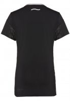 Laufoutlet - BASELINE Kurzarm Laufshirt - Weiches, elastisches Basic Laufshirt mit Zip-Tasche und Reflektoren - black