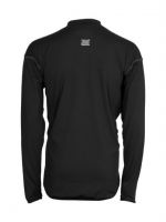 Laufoutlet - LONGSLEEVE Langarm Zipshirt - Atmungsaktives langarm Funktionsshirt mit Reißverschluss - black