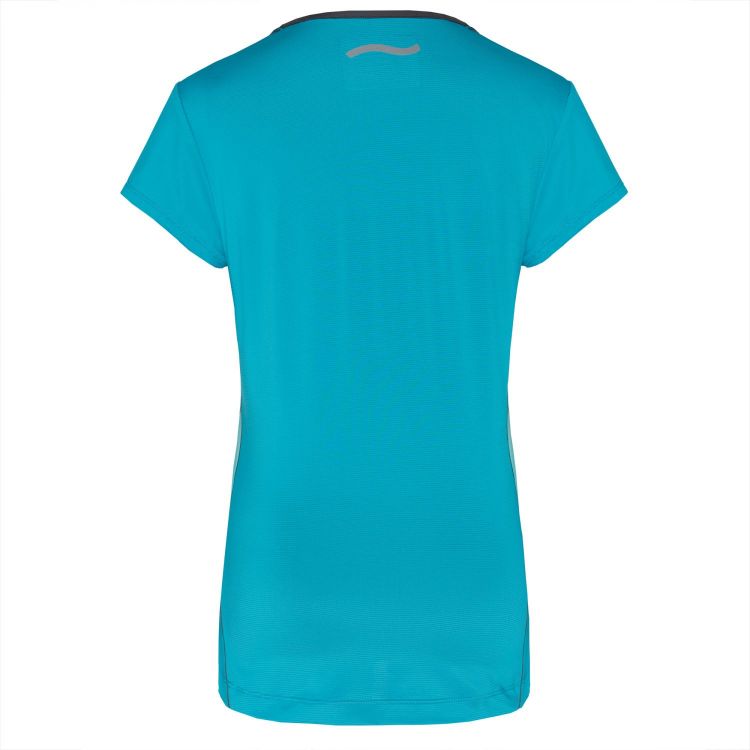 Laufoutlet - FIORE Kurarzm Laufshirt - Feuchtigkeitsregulierendes Laufshirt aus recyceltem Polyester - blue green