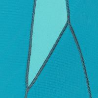 Laufoutlet - FIORE Kurarzm Laufshirt - Feuchtigkeitsregulierendes Laufshirt aus recyceltem Polyester - blue green