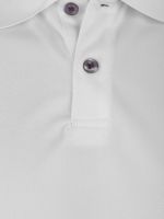 Laufoutlet - QUANTUM Laufpolo - Atmungsaktives Poloshirt mit hohem Tragekomfort - white