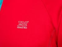 Laufoutlet - SUPRASONIC Kurzarm Laufshirt mit Zip - Kurzarm Zip-Shirt mit integriertem UV-Schutz - red coat