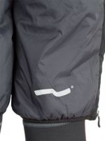 Laufoutlet - THERMAL PANT Warme Überzugshose - Warme Überzugshose mit seitlichen Reißverschlüssen und praktischer Tasche - black