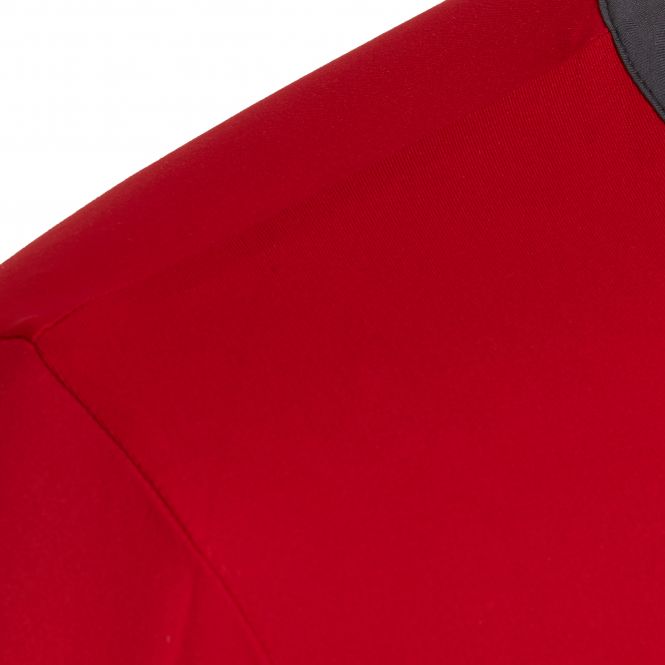 Laufoutlet - AMNO Kurzarm Laufshirt - Atmungsaktives Laufshirt aus nachhaltigem Polyamid - rubin