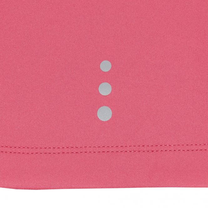 Laufoutlet - HALLA Laufshirt mit Zip - Atmungsaktives Laufshirt mit Reißverschluss aus recyceltem Polyester - art deco
