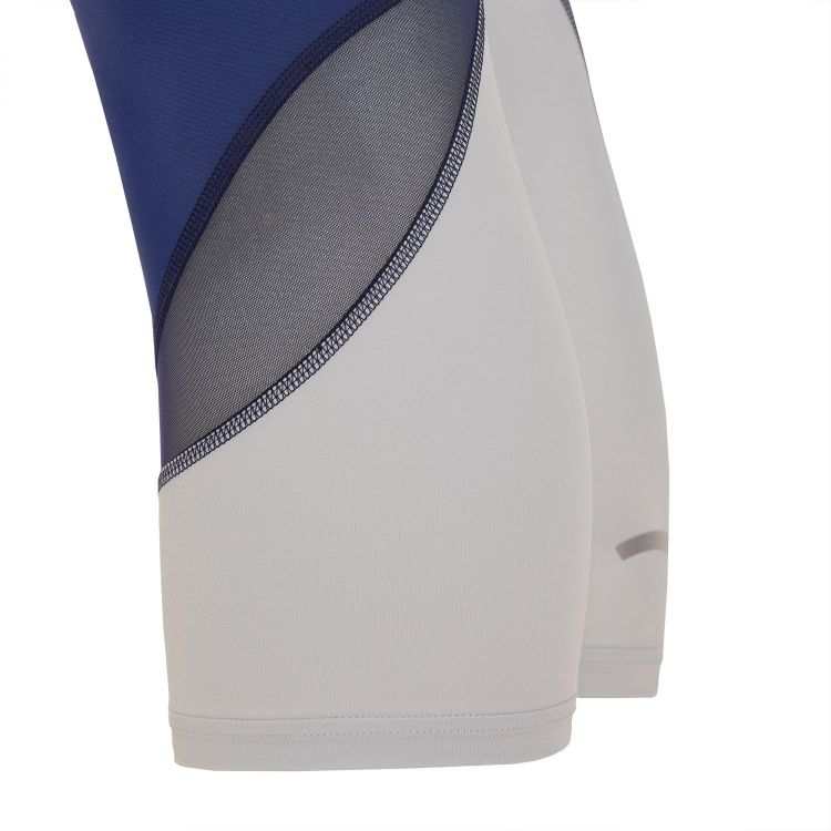 Laufoutlet - KAWAI Lauftight - Atmungsaktive 3/4-Lauftight mit Reißverschlusstasche - blueberry