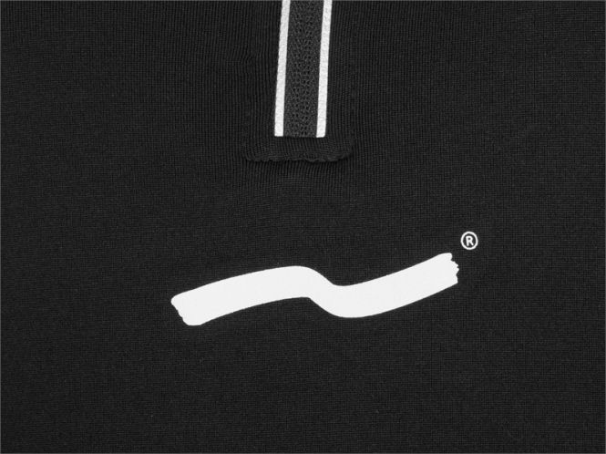 Laufoutlet - PULSE Zip-Shirt - Atmungsaktives Laufshirt mit Zip-Garage - black
