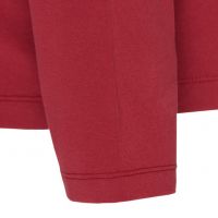 Laufoutlet - ECKY Langarm Freizeitshirt - Langarm Freizeitshirt aus Bio-Baumwolle mit weichen Nähten - dark red