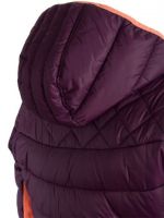 Laufoutlet - POLARIS Laufjacke - Warme Laufjacke mit abnehmbarer Kapuze und Reißverschlusstaschen - blackthorn/salmon pink