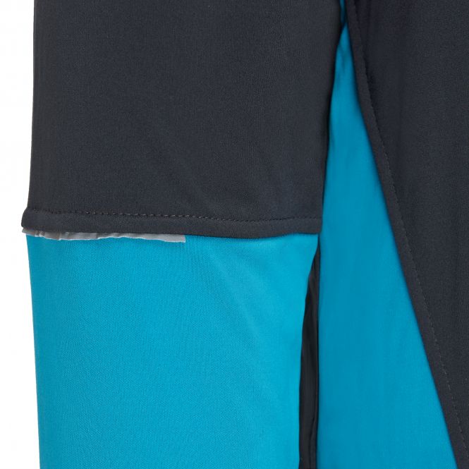 Laufoutlet - DAGLI Langarm Laufshirt mit Zip - Warmes langarm Zip-Laufshirt mit Kragen und Zip aus recyceltem Polyester - titanium
