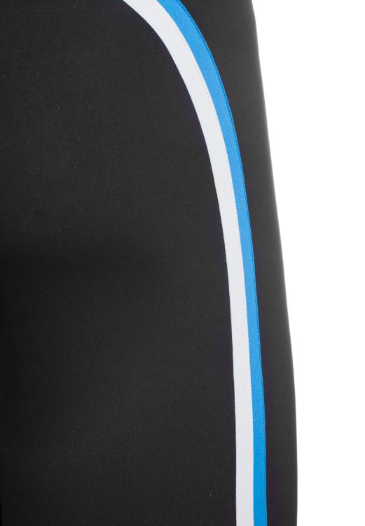 Laufoutlet - SHORT TIGHT Kurze atmungsaktive anliegende Herren Hose - black/brilliant blue