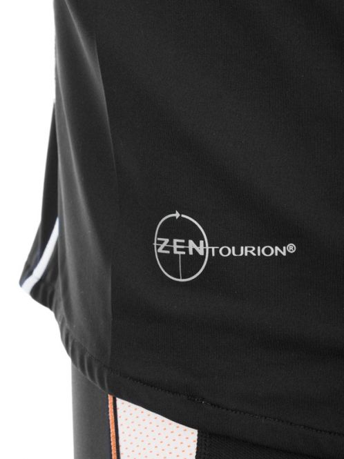 Laufoutlet - SUPRASONIC Kurzarm Laufshirt - Feuchtigkeitsregulierendes Laufshirt mit integriertem UV-Schutz - black/white